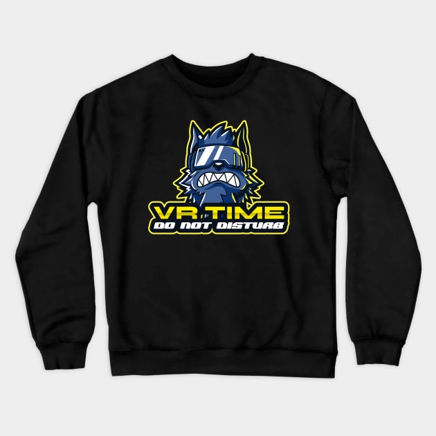 VR Time Crewneck Sweatshirt by NB-Art